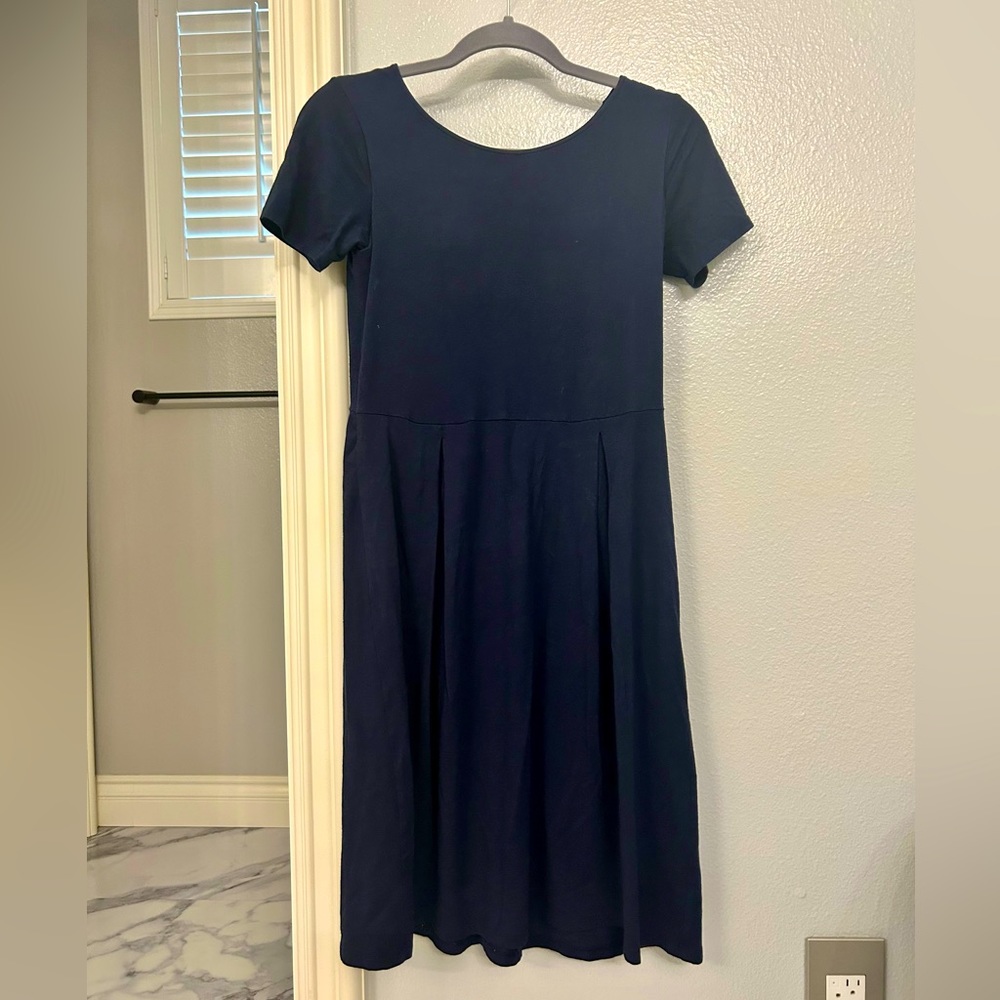 Uniqlo short sleeve Navy dress